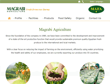 Tablet Screenshot of magrabi-agriculture.com